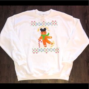 Disney Christmas inspired sweatshirt